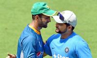 Raina-Malik camaraderie in full view during net session