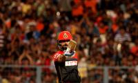 IPL PHOTOS: Kohli, de Villiers shine again as RCB down KKR