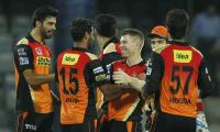 Warner lauds bowlers, fielders after KKR demolition