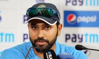 Rohit shoots down 'media claims' of him being under pressure