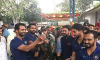 How Rohit, Rahane motivated army jawans