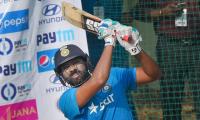 Mohali ODI: Raina ruled out; Rohit spends considerable time at nets