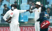 Lakmal vomits on field on Day 4 as Sri Lanka players mask up again