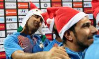 PIX: Team India celebrates Christmas in style