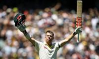 PHOTOS: Warner enjoys late Christmas gift on Boxing Day