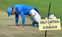 Is Dhoni influencing the pitch for 3rd Test in Ranchi?