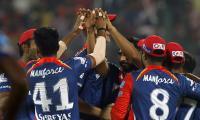 IPL PHOTOS: Delhi stun champions Sunrisers to keep play-off hopes alive