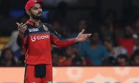 Kohli has no words for RCB's batting debacle