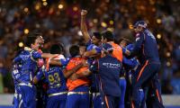 PHOTOS: Last-ball win gives Mumbai Indians 3rd IPL title