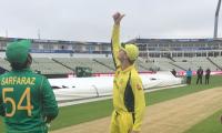 Champions Trophy: Rain mars Australia-Pakistan warm-up