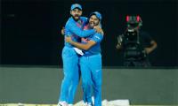 PHOTOS: Bowlers star as India down Kiwis in thriller to clinch series