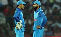 Captain Kohli takes on Dhoni's critics