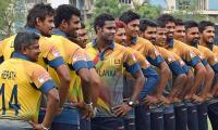 Sri Lankan cricket team arrive in Kolkata