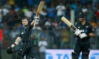 PHOTOS: Latham, Taylor overshadow Kohli as NZ outclass India