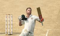 Warner's century gives Australia upperhand on Day 3