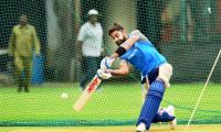 India's nets session cut short due to rain