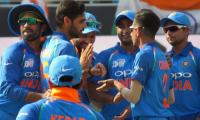 PHOTOS: Bowlers shine as India demolish Pakistan