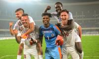 PIX: Bagan edge East Bengal in Kolkata derby