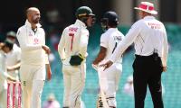 Australia captain Paine fined for dissent