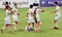 India ride on Chhetri's brace to enter SAFF final