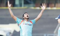 IPL PHOTOS: Mohsin shines as Lucknow down Delhi