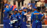 Mumbai hold edge over KKR in battle of cellar teams