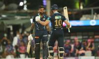 IPL PIX: Miller, Pandya take Gujarat Titans to final