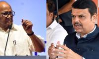 BJP MLA's slur triggers NCP-SP protest, Pawar dials Fadnavis