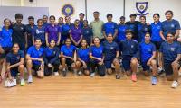 Dravid's pep talk to Indian women's team