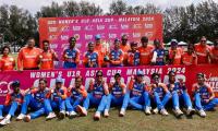 India win women's Under-19 T20 Asia Cup