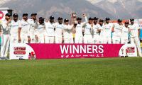 PIX: India rout England in Dharamsala; win series 4-1