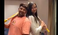 PIX: Ananya Bangar meets childhood friend Sarfaraz
