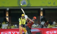 IPL PIX: SRH win by 5 wickets to leave CSK on brink