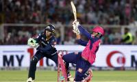 Suryavanshi slams 35-ball century as Royals destroy GT