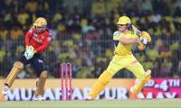 IPL Updates 2025: Curran-Brevis bring up 50-run stand 