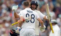 PIX: Brook, Root break India as England close on win