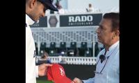 Gavaskar's rare gift for Shubman Gill
