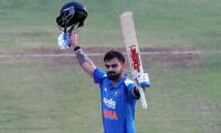 Kohli hits 53rd ODI ton; eyes Tendulkar's record!