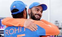 Rohit Recalls Barbados Bear-Hug With Kohli