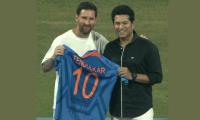 PIX: When Messi met Tendulkar 