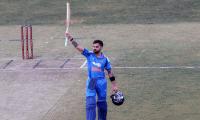 King Kohli breaks Tendulkar's List A record!