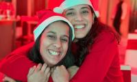 Smriti and Jemimah Spread Christmas Cheer
