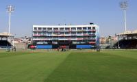 No Indian Flag At Karachi Stadium!