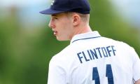 Like father, like son: Rocky Flintoff scores big