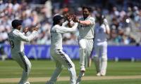 Reddy in history books after twin strikes at Lord's
