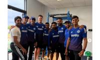 India players hit gym ahead of Manchester Test