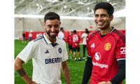 PIX: When Gill's India met Manchester United players