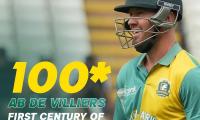 AB de Villiers lights up WCL, sparks comeback chants
