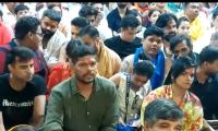 Umesh Yadav attends 'Bhasma Aarti' at Mahakaleshwar Temple
