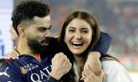 Virat Kohli, Anushka return to Mumbai after IPL win